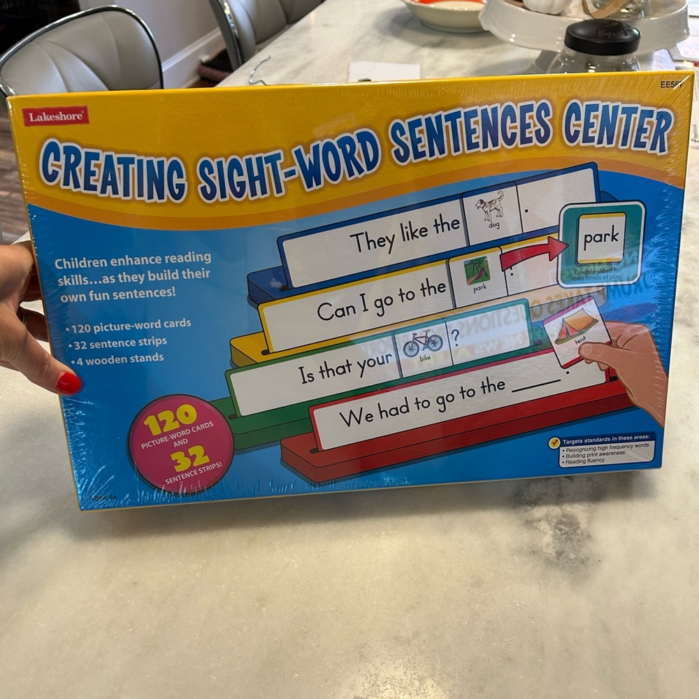Lakeshore Creating Sight-Word Sentences Center